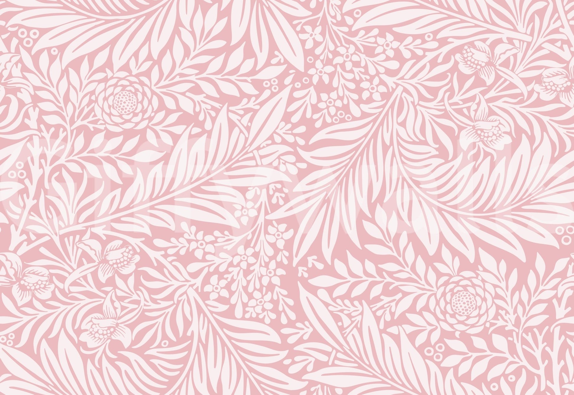 The wallpaper has a smooth, non-reflective matte finish.

