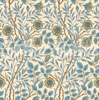 The wallpaper has a smooth, non-reflective matte finish.

