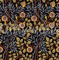 The wallpaper has a smooth, non-reflective matte finish.

