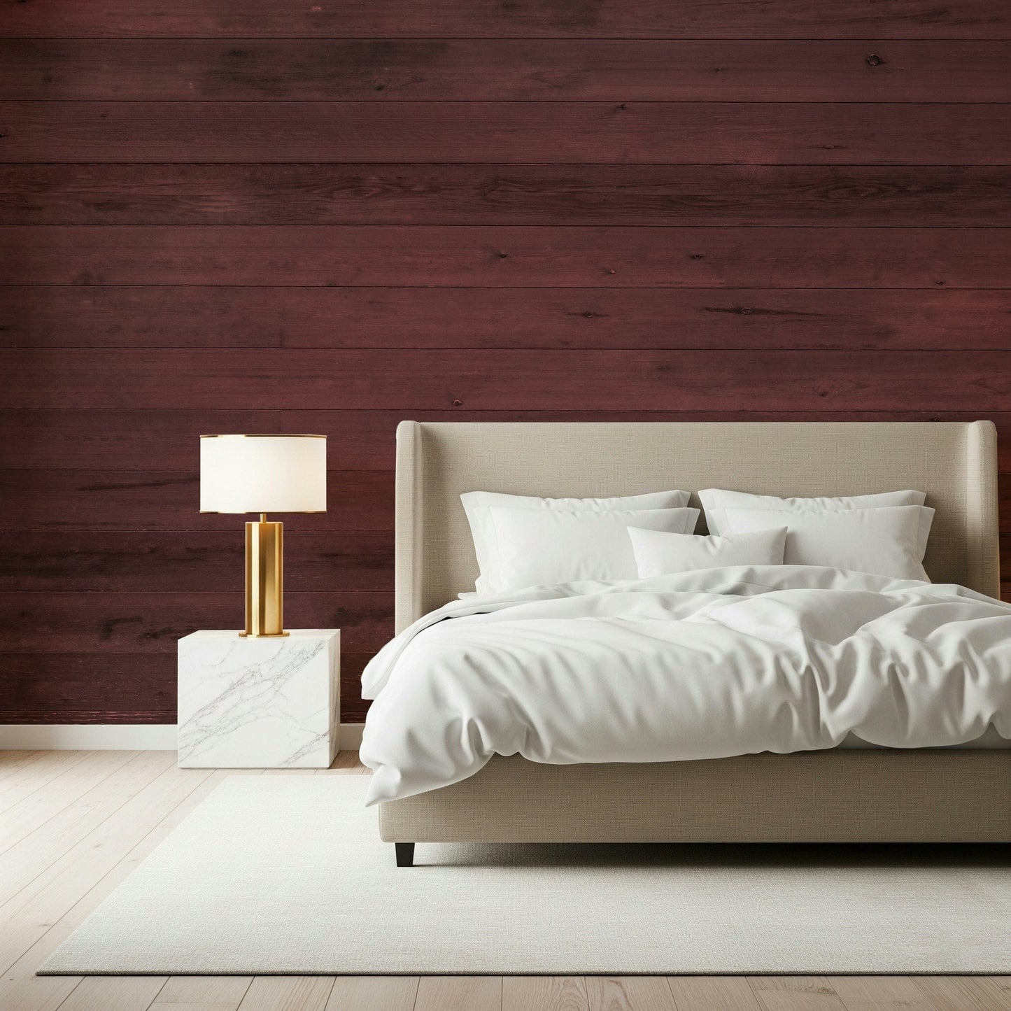 Wine-Stained Wood Wall Mural -2307978