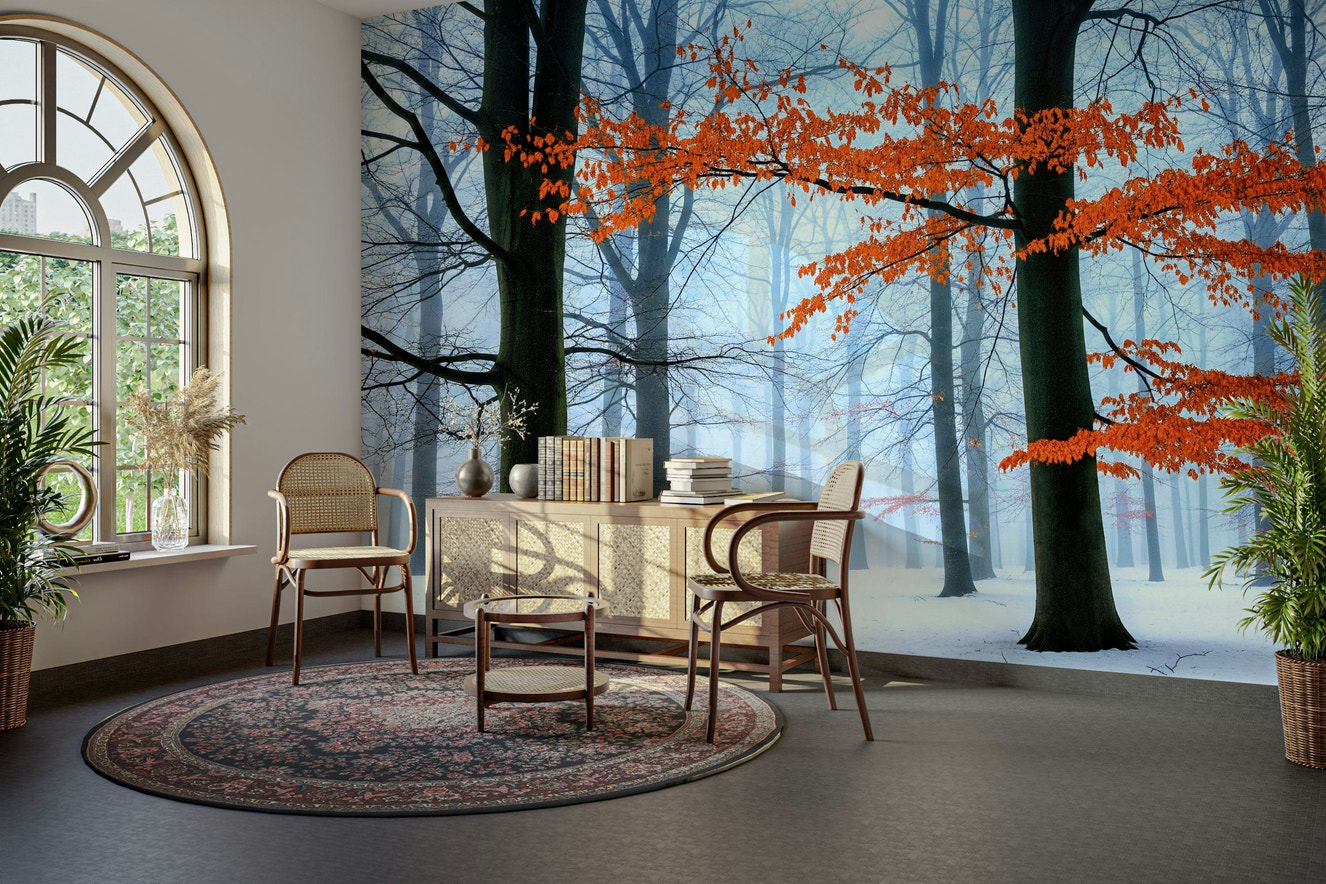 The overall feeling is one of peace, stillness, and quietness.
