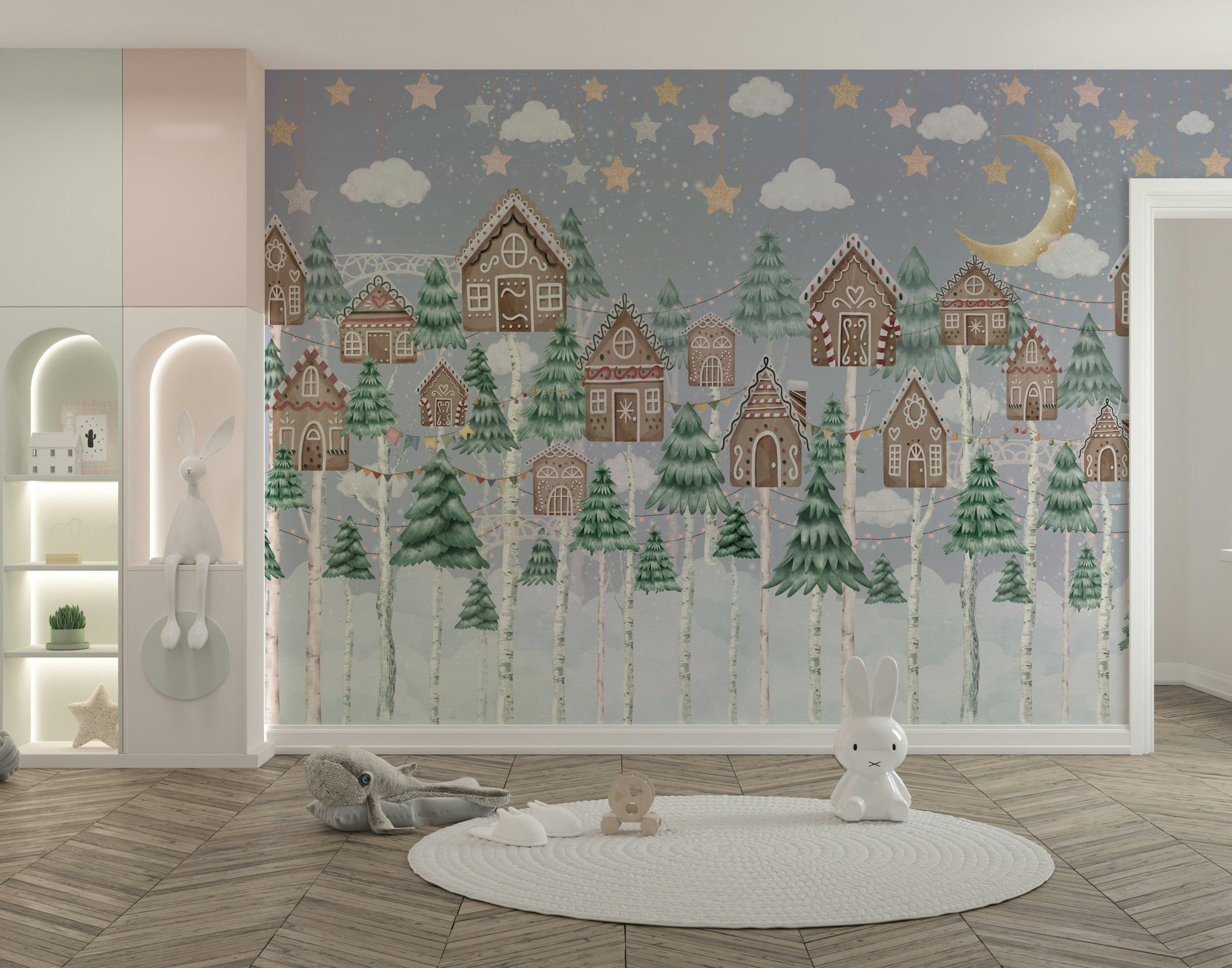 The image is suitable for a bedroom or a living space.

