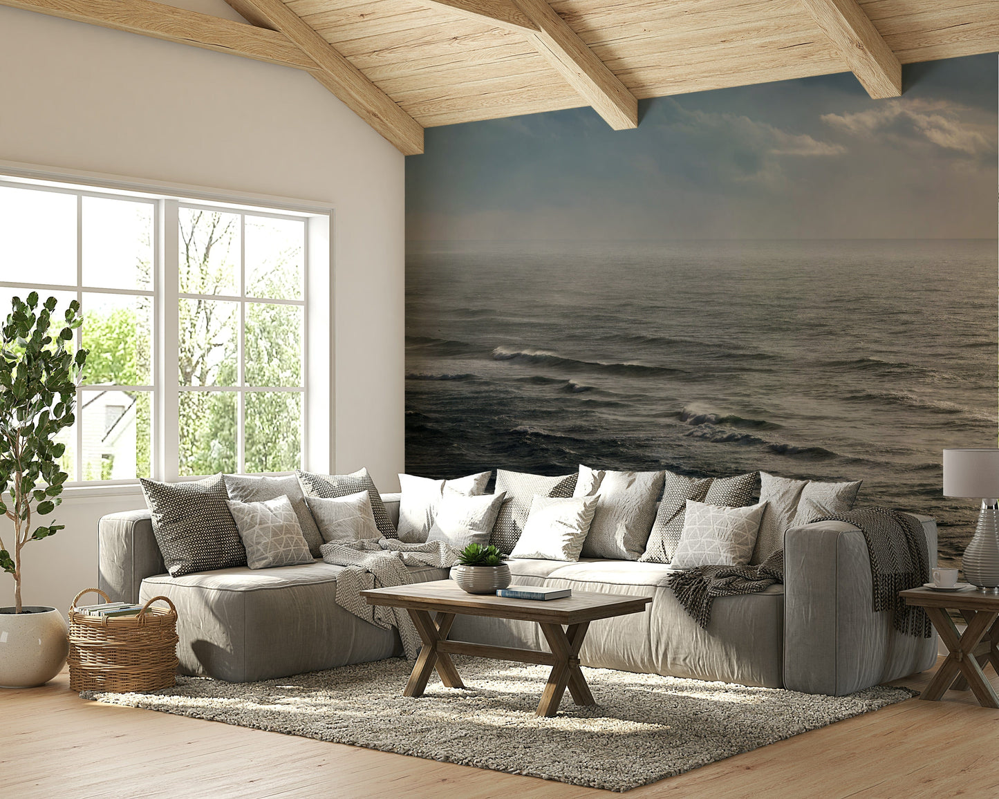 A close-up of the blurred, flowing texture of the water.

