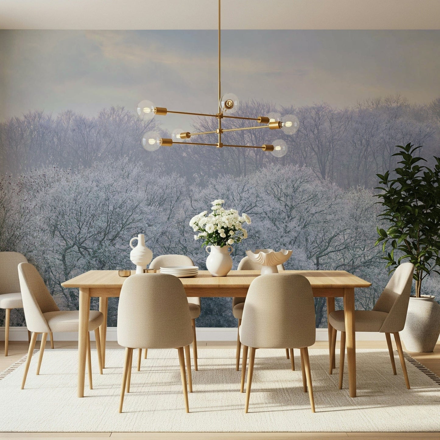 Winter's Whispers Wall Mural