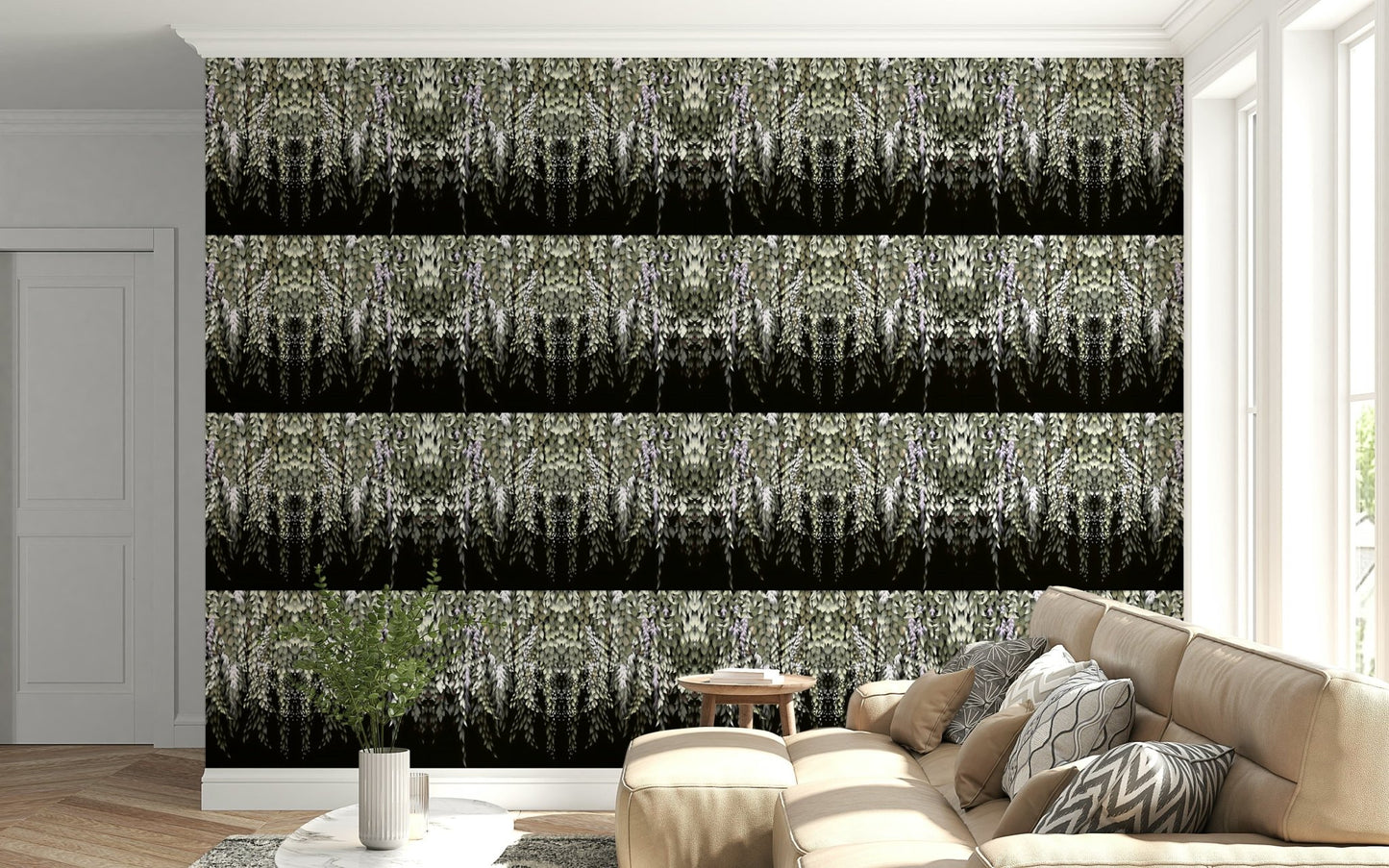 Wisteria Cascade Wallpaper‚Å†