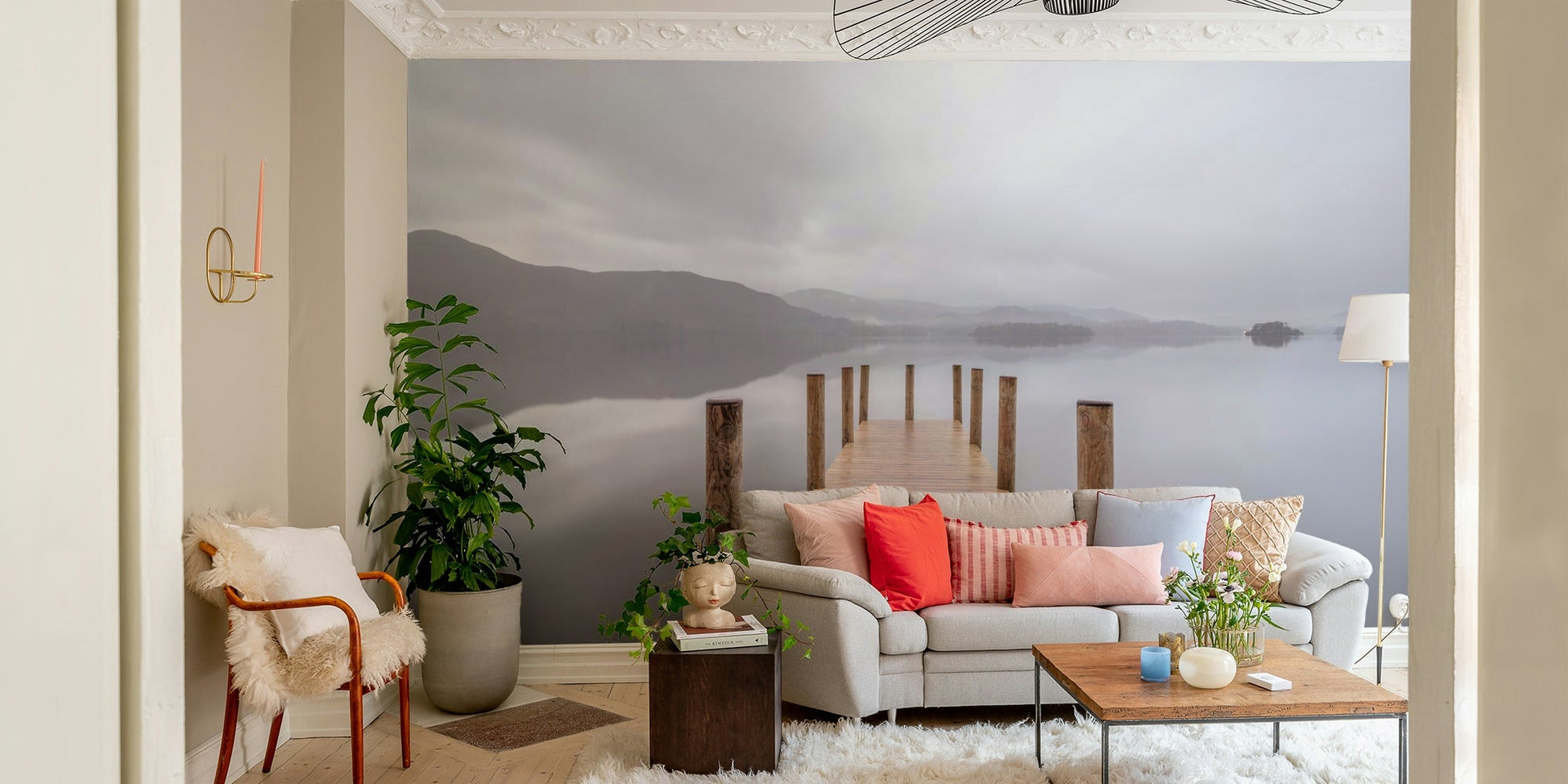 The feeling is one of quiet, natural beauty.

