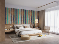 Wooden Planks Wallpaper Mural - Giffywalls