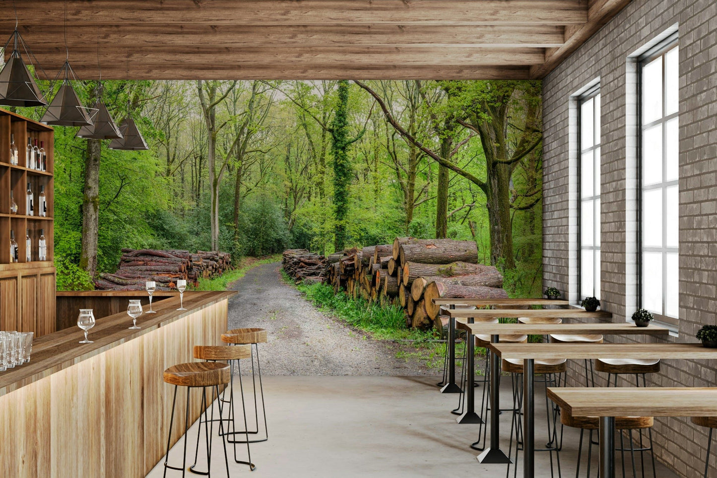 Woodland Harmony Wall Mural