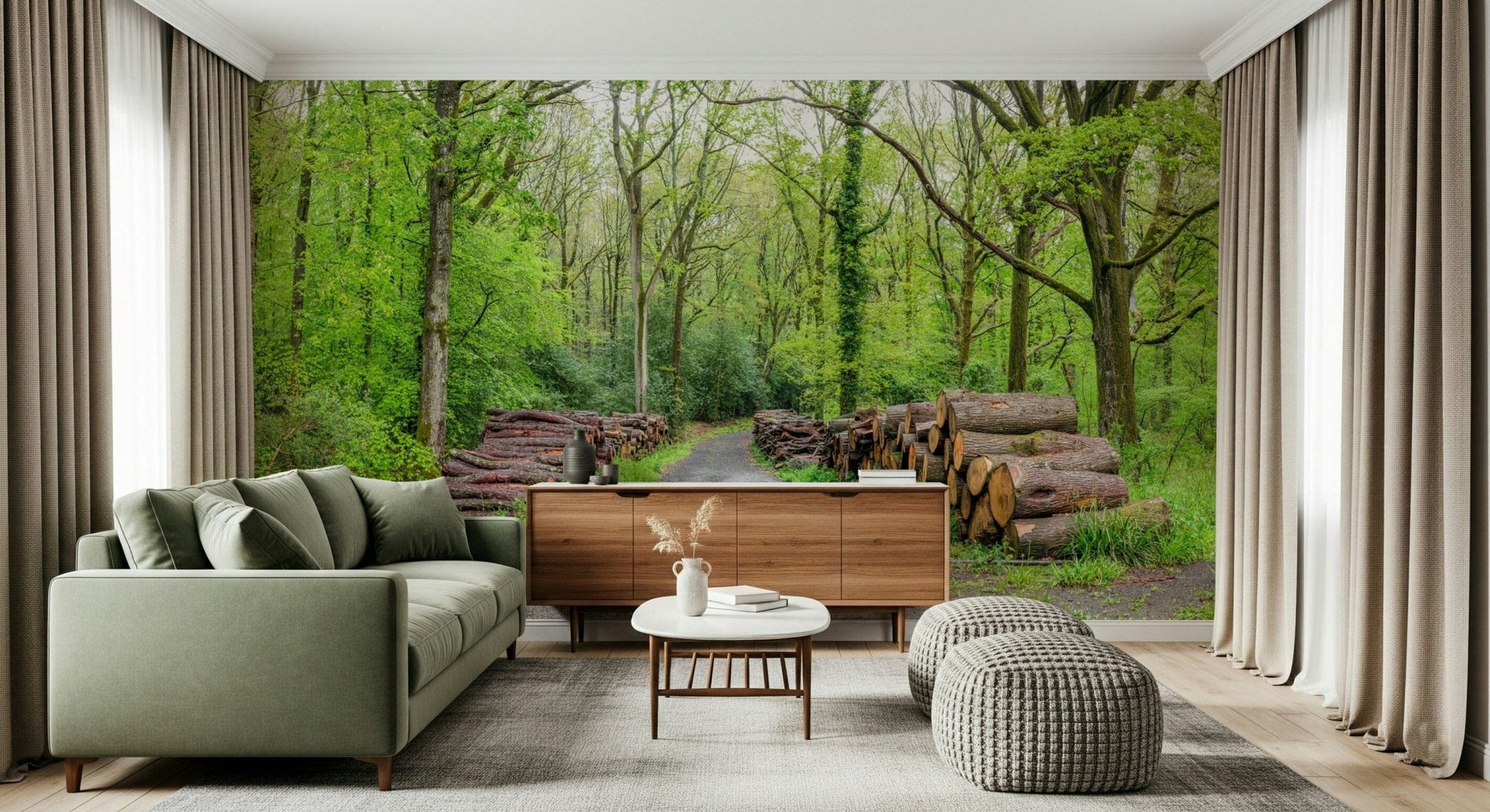 Woodland Harmony Wall Mural