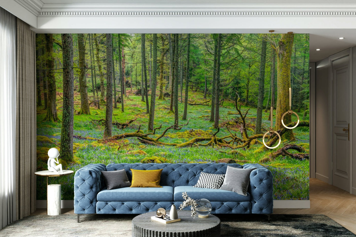 Ideal for a living room, bedroom, or study.

