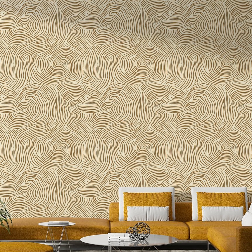 Textured woven pattern wallpaper perfect for enhancing walls.

