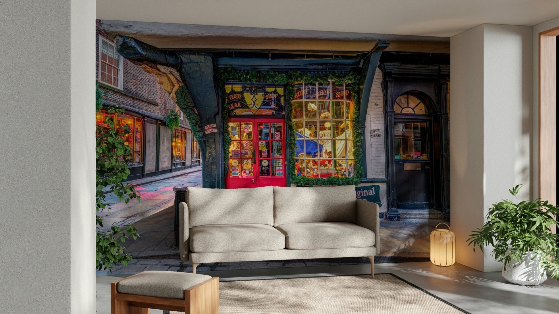 It gives a feeling of comfortable warmth and delightful beauty.
