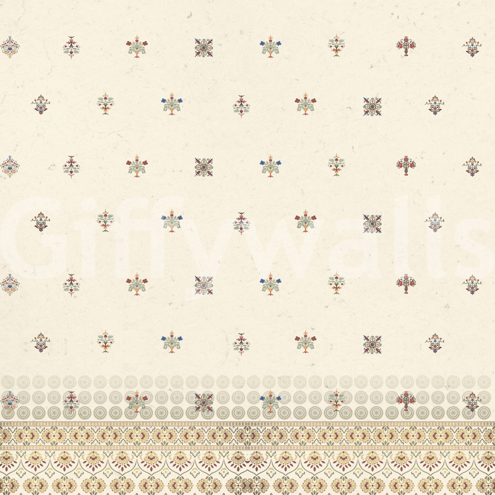 The style is a soft-focus illustration or a painterly design.

