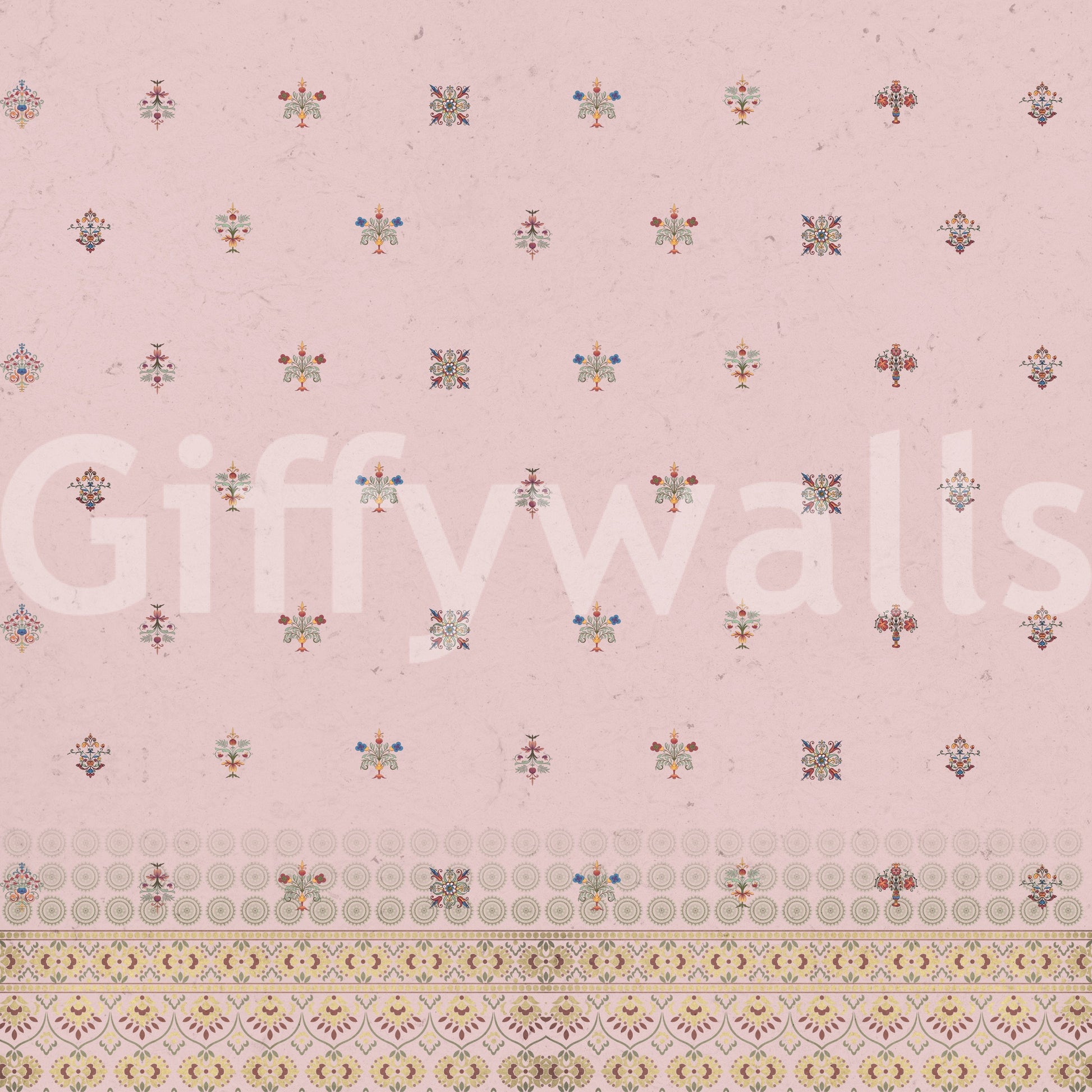 Zardozi pink, peaceful and calm

