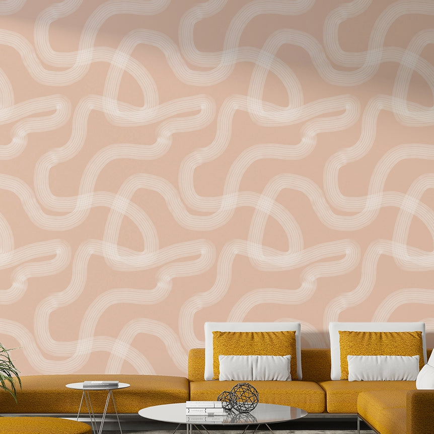 Abstract pale wallpaper with subtle movement

