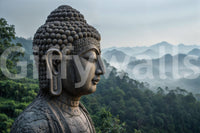 Impactful feature wall in an open-plan apartment using Zenith Buddha Vista.