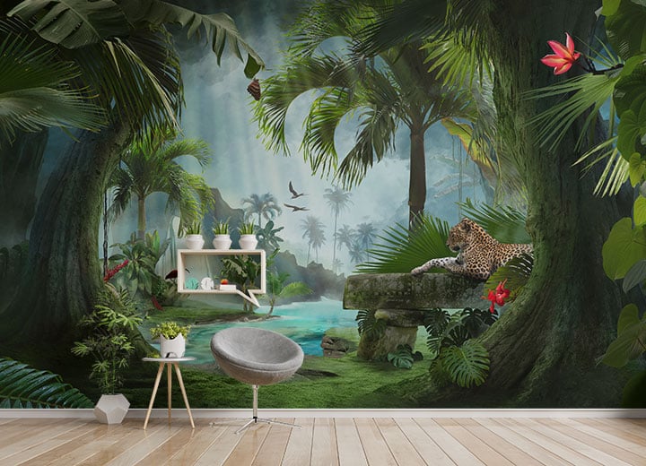 Removable Forest & Tree Wallpaper