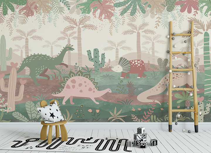 Dinosaur Wallpaper | Dinosaur Wall Murals | Giffywalls