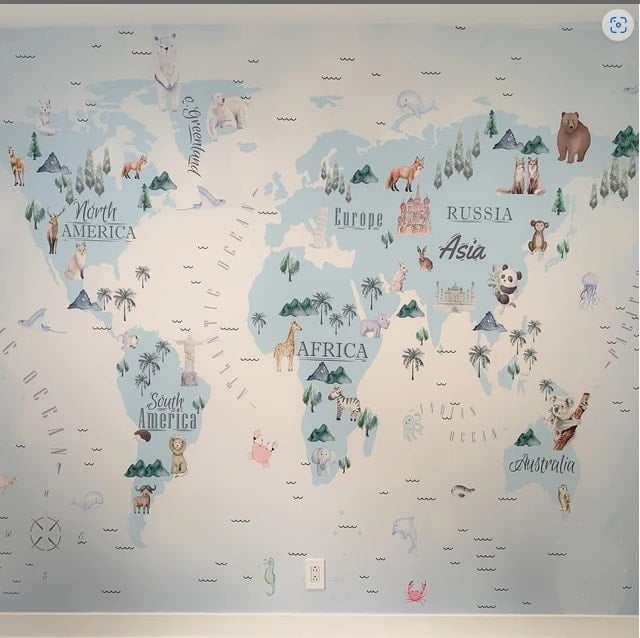 World Map Wallpaper